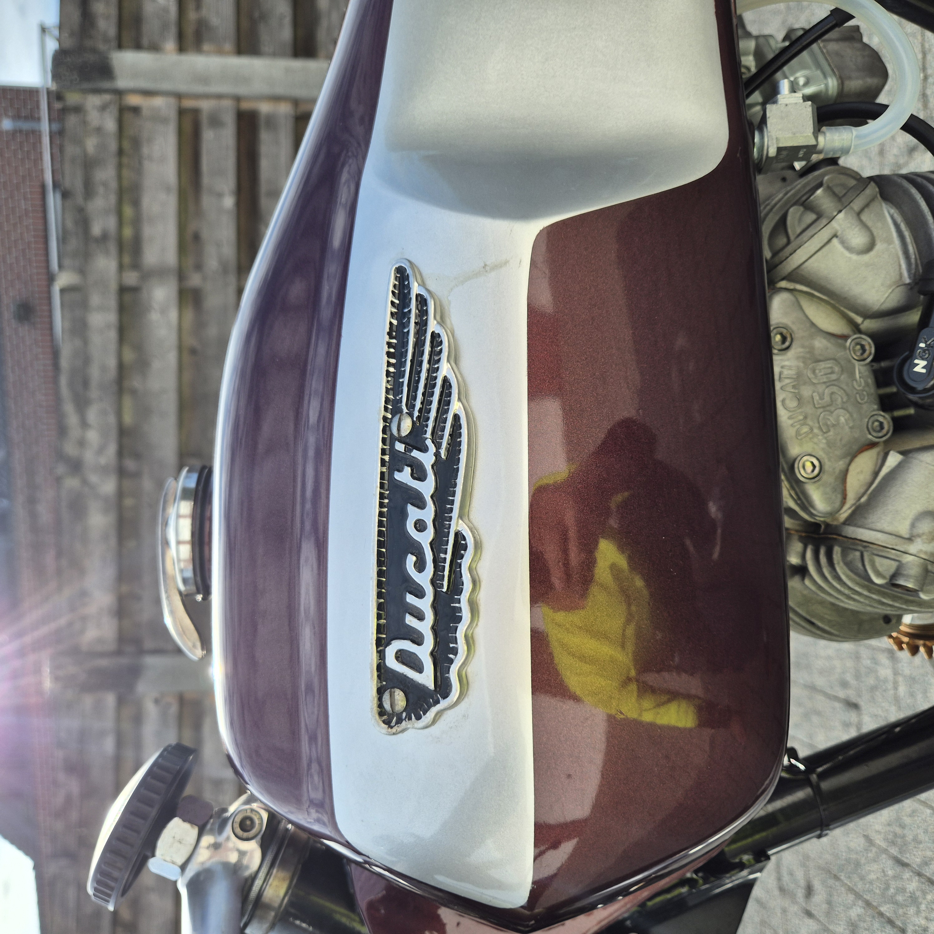 1970 Ducati Mark 3 Wide Case – Exemplaire impeccable avec jantes Borrani et carburateur Dell'Orto
